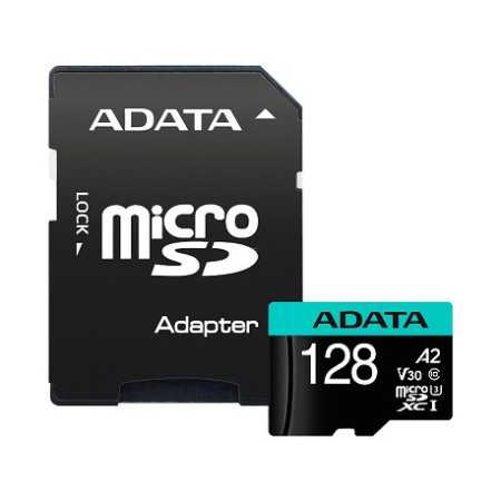 ADATA Premier Pro 128 GB microSDXC (Class 10, UHS-I U3, V30, A2)