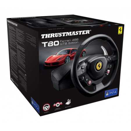 THRUSTMASTER T80 FERRARI 488 GTB EDITION RACING WHEEL PC/PS4