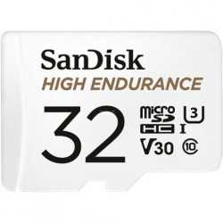 SanDisk 32GB microSD High Endurance SDHC SDK, (white, UHS-I (U3), Class 10, V30)