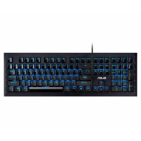 Cherry keyboard Asus GK1100 RGB, corded (black)