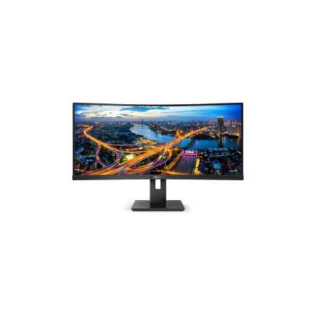 Philips 34" 346B1C/00 3440×1440 VA W-LED, zakrivljeni 1500R, MultiView, 100Hz, 5ms, 300cd/m2, HDMI/DP, 4×USB3.2, USB-C 9