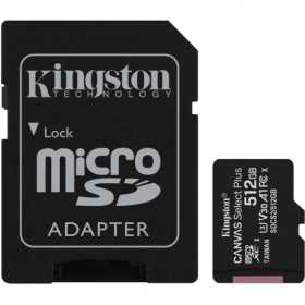 Kingston microSDXC, Select plus, Class10, 512GB