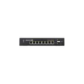 Ubiquiti EdgeMax Managed 8-port Gigabit PoE Switch, 2×SFP, 150W (ES-8-150W)