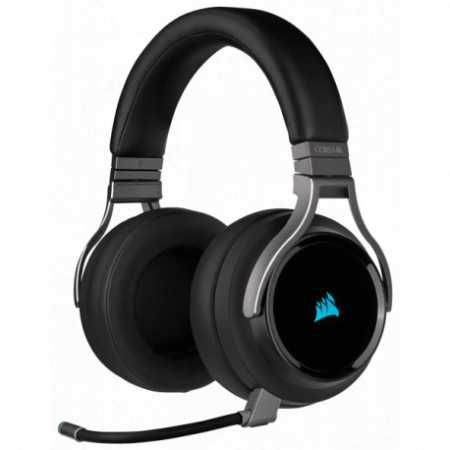 Corsair Gaming Virtuoso RGB Wireless High-Fidelity Gaming Headset, Carbon (EU Version)