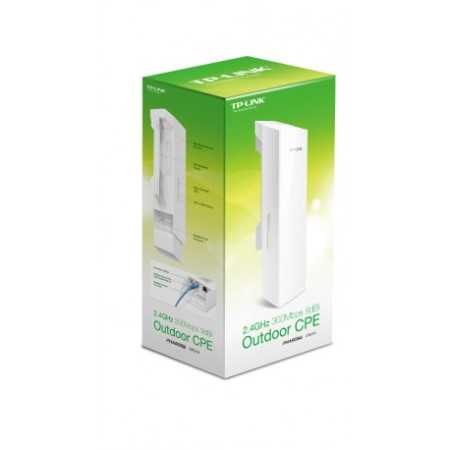 TP-Link CPE210, 2.4GHz 300Mbps 9dBi Outdoor CPE