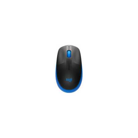 LOGITECH M190 Full-size wireless mouse - BLUE - 2.4GHZ - EMEA - M190