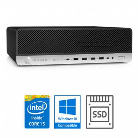 HP EliteDesk 800 G3 SFF i5-6500 + 8GB + SSD