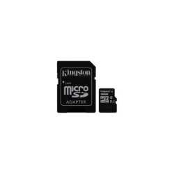 Kingston 16GB microSDXC Canvas Select Class 10 UHS-I 80MB/s Read Card + SD Adapter