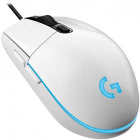 Logitech G102 LIGHTSYNC, bijeli