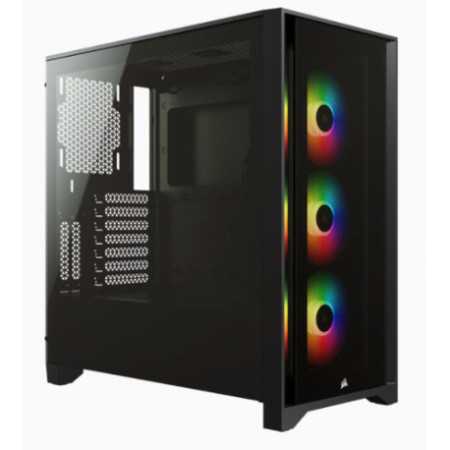 Corsair iCUE 4000X RGB Midi Tower Black