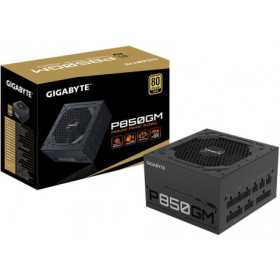 GIGABYTE P850GM Power Supply 850W, Modular, 80 PLUS Gold, Japanese capacitors, 120mm smart control f