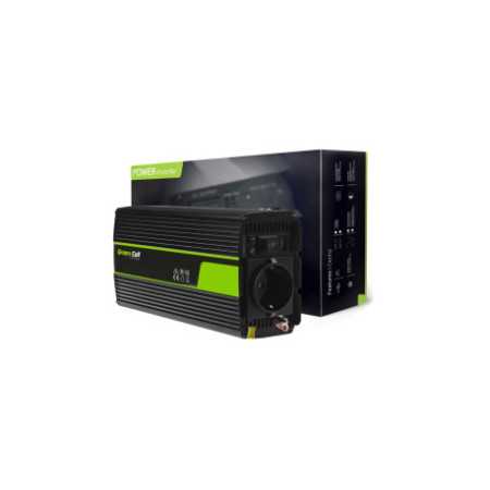 Green Cell strujni inverter 12V na 230V, 500W/1000W (INV03DE)