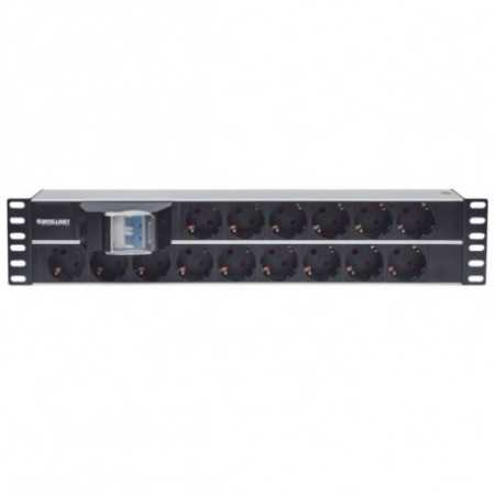 NaviaTec PDU (Power Distribution Unit) sa 15x Schuko priključaka, kabel Schuko, 19", 2U