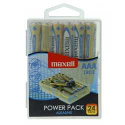 Maxell alkalne baterije LR-3/AAA, 24 komada, box