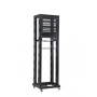 NaviaTec 19" 4 Post Open Frame Rack, 29U Black