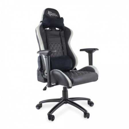 WHITE SHARK gaming stolica NITRO GT crno-bijela