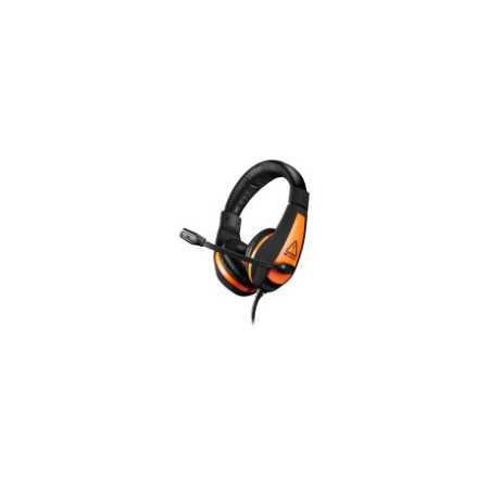 CANYON Gaming headset 3.5mm jack with adjustable microphone and volume control, with 2in1 3.5mm adap