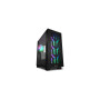 Sharkoon ELITE SHARK CA300T Tower E-ATX kućište bez napajanja, prozirne bočne stranice, prednji/stražnji RGB ventilatori