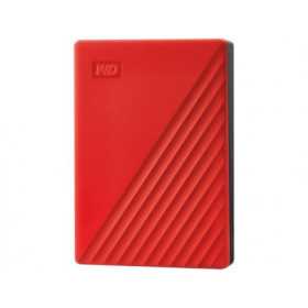 WD My Passport 4TB portable HDD Red