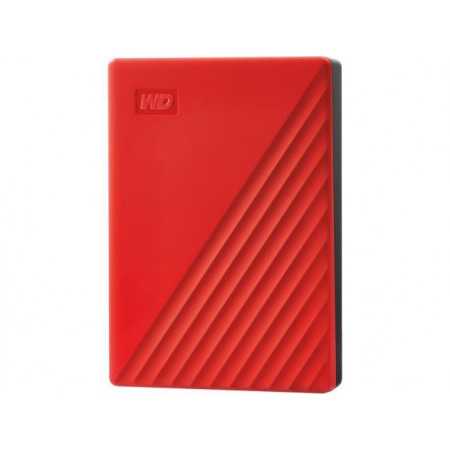 WD My Passport 4TB portable HDD Red