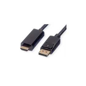 Roline DisplayPort kabel, DP - UHDTV, M/M, 2.0m, crni