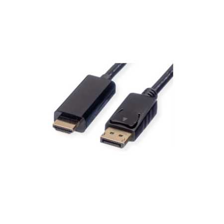 Roline DisplayPort kabel, DP - UHDTV, M/M, 3.0m, crni