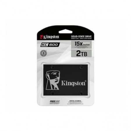 Kingston SSD KC600, R550/W520,2048GB, 7mm, 2.5"