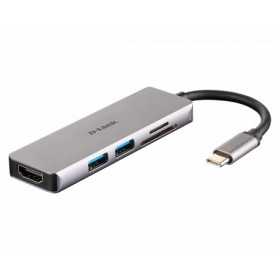 D-Link DUB-M530 5-u-1 USB-C Hub sa HDMI i SD/microSD čitačem kartica