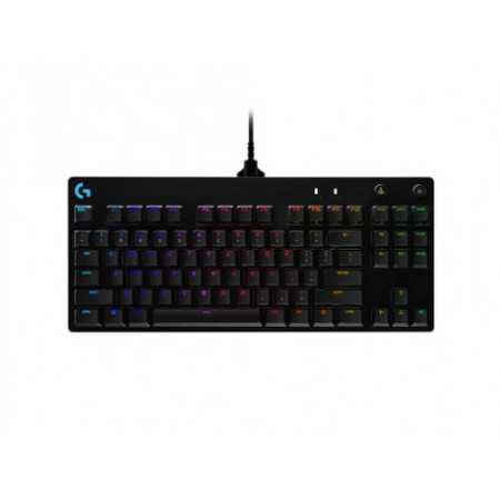 Tipkovnica Logitech G PRO, GX Blue Clicky, USB, SLO g.