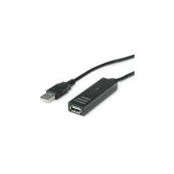 Roline VALUE USB2.0 aktivni produžni kabel A-A, M/F, 30m