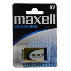Maxell alkalna baterija 6LR61/9V Bloc, 1 komad