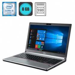 (refurbished) Fujitsu LifeBook E756, Intel Core i5-6300U, 8GB, 240GB SSD, WinPro