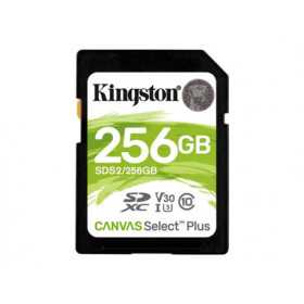 KINGSTON 256GB SDXC Canvas Select Plus