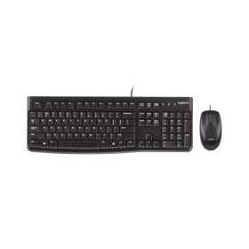 Logitech tipkovnica miš MK120, USB, HR