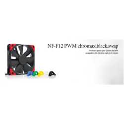 Noctua NF-F12 PWM  chromax.black.swap
