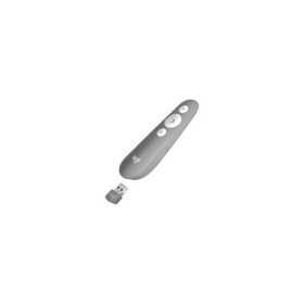 LOGITECH R500 Laser Presentation Remote - MID GREY - 2.4GHZ/BT - EMEA