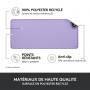 LOGITECH Desk Mat Studio Series - LAVENDER - N/A - N/A - NAMR-EMEA - EMEA, DESK MAT