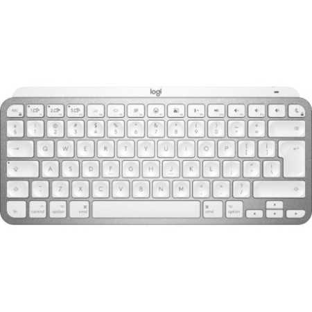 LOGITECH MX Keys Mini For Mac Minimalist Wireless Illuminated Keyboard - PALE GREY - US INT'L - BT -