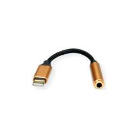 Roline GOLD adapter USB-C - 3.5mm audio, M/F, 0.13m