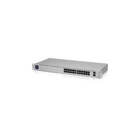 Ubiquiti UniFi 24-port Gigabit Switch, 2×1G SFP, Rack 1U (USW-24)