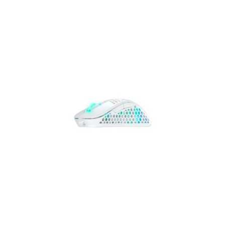 XTRFY M42 RGB, Ultra-light Wireless Gaming Mouse, Pixart 3389, Modular shell, White