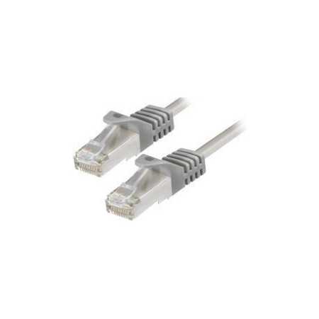 Transmedia CAT6a SFTP Patch Cable 1m grey