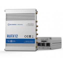 Teltonika RUTX12DUAL LTE CAT 6 industrial cellular router