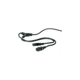 Roline VALUE Y-naponski kabel 2×IEC320 C13, 2.0m, crni