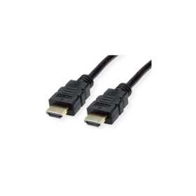 Roline HDMI kabel sa mrežom, HDMI M - HDMI M, TPE, fleksibilan, 1.0m