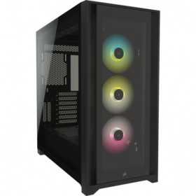 Corsair iCUE 5000X RGB Midi Tower Crno