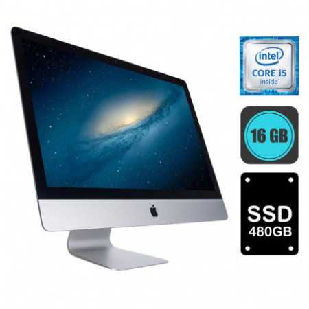 Apple iMac 27 i5, 16GB DDR3, 250GB SSD