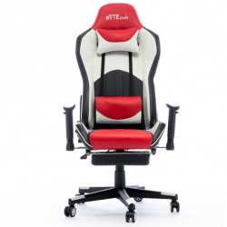 Gaming chair Bytezone DOLCE, massage cushion (black-red)