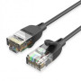 Vention Cat.6A UTP Patch Cable 0.5M Black Slim