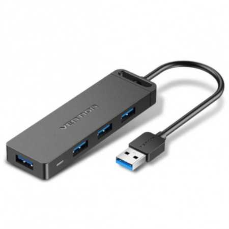 Vention USB 3.0 Hub 4-Port 0.15M Black